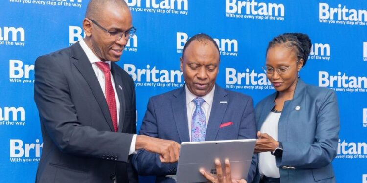 britam pre-tax profits